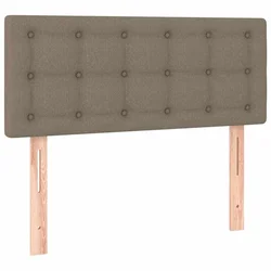 Vidaxl Posteljno vzglavje taupe 100x5x78/88 cm blago