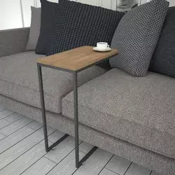 Hanah home Klub sto Callen 46x62x26cm Hrast