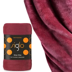 Faro TOPLA ODEJA ZA KAVO, MEHKA DEBELA ODEJA 130x170 bordo