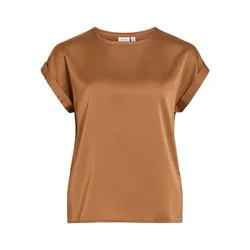 VILA Majica VIEllette karamel