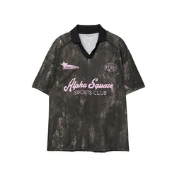Pull&Bear Majica STWD ALPHA SQUARE SPORTS bež/temno rjava/roza