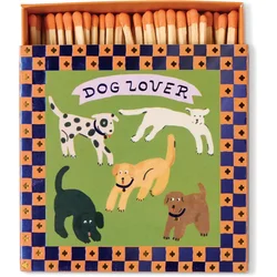 Paddywax Square Dog Lover vžigalice 125 kos