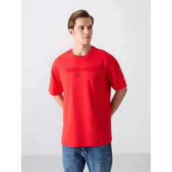 Tommy Life Majica rdeča