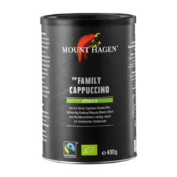 MOUNT HAGEN Cappuccino family BIO 400g