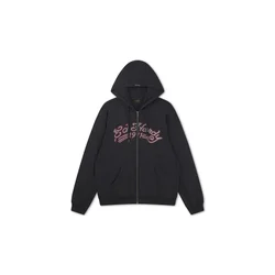 Ed Hardy Jopa na zadrgo rdeča/črna/bela