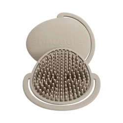 Shnuggle meka silikonska četka za kupanje, Taupe
