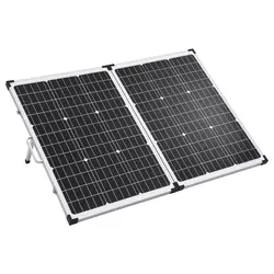 Zložljiv solarni kovček 120 W 12 V