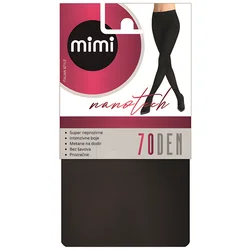 Pompea Mimi Ženske čarape Nanotech 70 DEN negro, L