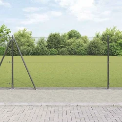 Zavareno žičano ogradno mreža s betonskom podlogom 50 x 1,2 m