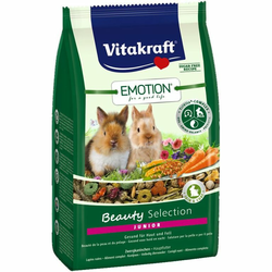 Vitakraft Emotion Beauty Selection Junior za pritlikave zajce 600 g