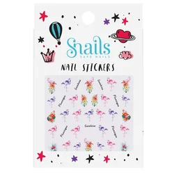 SNAILS Stikeri za nokte Flamingos