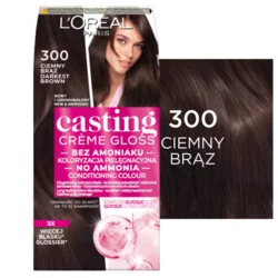 L’Oréal LOréal Casting Creme Gloss barva za lase brez amoniaka 300 temno rjava