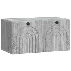 TV ormar za zid Siva sonoma 59,5 x 31 x 30 cm Konstruirano drvo