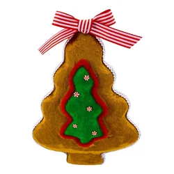 Festa Novogodišnja dekoracija Jelka Jingle, 18 cm, Šareni