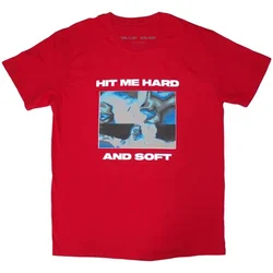 Billie Eilish Hit Me Hard And Soft Negative Red M Majica