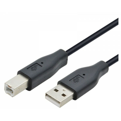 FAST ASIA Kabl USB A - USB B MM 1.8m crni