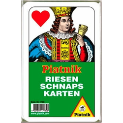 Piatnik & Söhne Velikanske šnops karte, francoske