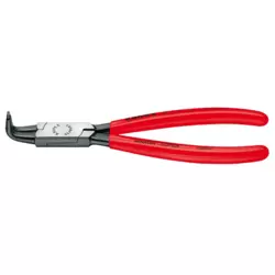 KNIPEX Klešta za unutrašnje sigurnosne prstenove kriva 215mm 44 21 J31 crvena