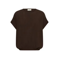 Kaffe Bluza KAAmber Stanley temno rjava