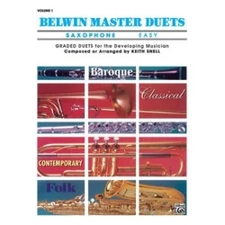 BELWIN MASTER DUETS SAXOPHONE EASY VOL.1