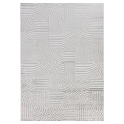 Novel Tkana Preproga Sahara, Srebrna, 280x370cm