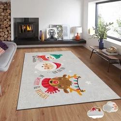 Conceptum Hypnose tepih s novogodišnjim motivima Asr-Crpt-38, Pravougaoni, 100 x 140 cm, Šareni