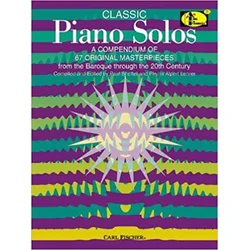 CLASSIC PIANO SOLOS,67 ORIGINAL MASTERPIECES