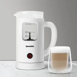 Bewello BW1018 — Električna pjenilica za mlijeko, 550 W, bijela