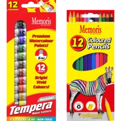 Memoris I set — tempere i drvene boje