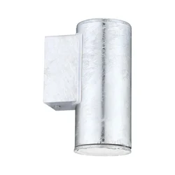 Eglo 30908 - LED spoljno zidno svetlo RIGA 1xGU10/2,8W/230V IP44 srebrno