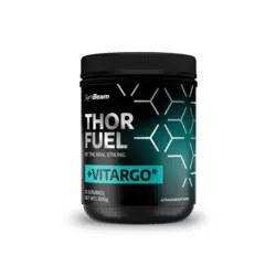 GYMBEAM Pre-workout stimulans Thor Fuel + Vitargo 600 g jagoda - kivi