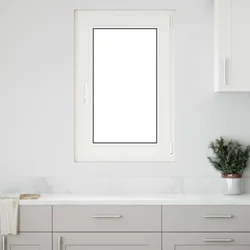 Prozor za podrum RISOR 60 x 90 cm PVC i staklo Bijela