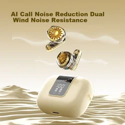 Nuobixing Bluetooth slušalice Pro 13, Krem