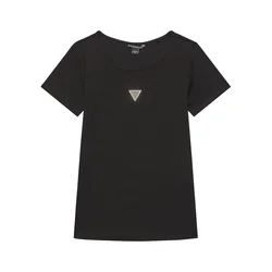 Guess Majica J5YP03 KB1O1 Črna Regular Fit