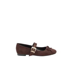 Trendyol Shoes Ženske baletanke Takss26Be00004, Smeđe