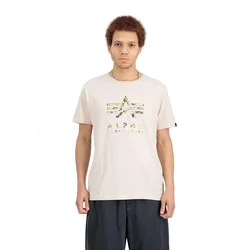 ALPHA INDUSTRIES Majica Camo PP T bela