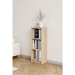 Hanah Home polica za knjige Bili3 40, 40 cm, hrast Sonoma