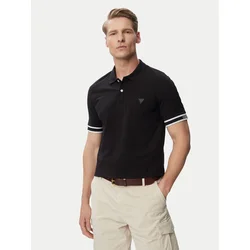 Guess Polo majica M6GP60 K3076 Črna Regular Fit