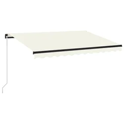 Tenda na ručno uvlačenje 350 x 250 cm krem