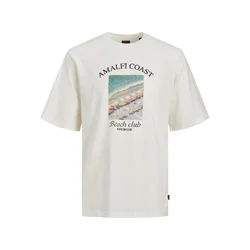 JACK & JONES Majica Ocean Club, bela