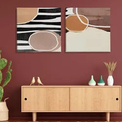 Wallity Slika ASR_CNV2-25, 30x30cm, 2 dela