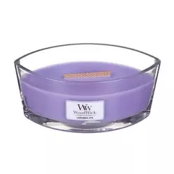 WoodWick mirisna sveća E Lavanda spa Miris meseca 76492E, ljubičasta
