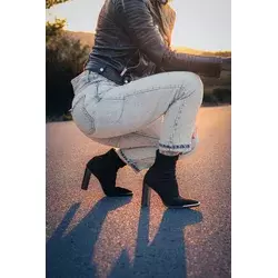 Obuća Trend Ženske čizme Amelia, Crne