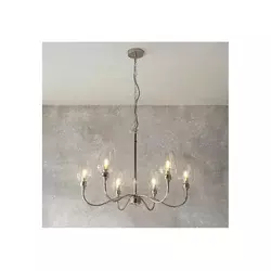 Endon 103315 - Luster na lancu 6xE14/6W/230V sjajni hrom