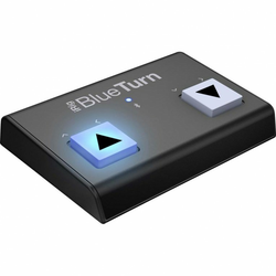 IK Multimedia Notno stojalo IK Multimedia IP-IRIG-BTURN-IN, črno/modro