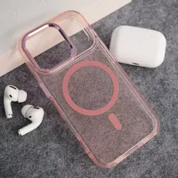 Maska Mag Case Glitter za iPhone 17 Pro roze