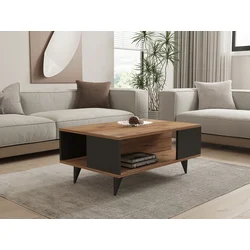 Hanah Home Klub sto Yuka 90x39,5x60?cm Orah