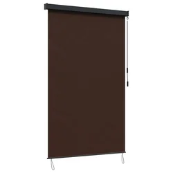 Rolo zavjesa Smeđa 180 x 250 cm Tkanina i aluminij