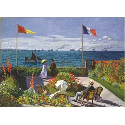 EuroGraphics Puzzle Vrt v Sainte-Adresse 1000 kosov