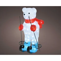 Novogodišnja figura/ Meda na skijama